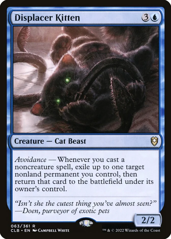 Displacer Kitten 「CLB/63」「EN」