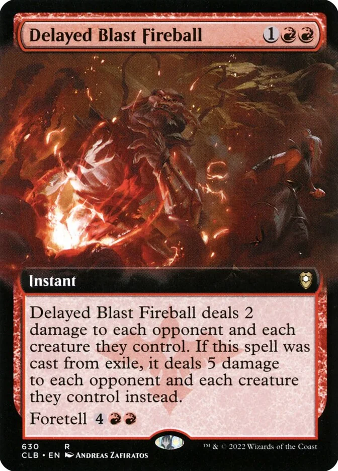 Delayed Blast Fireball 「CLB/630」「EN」