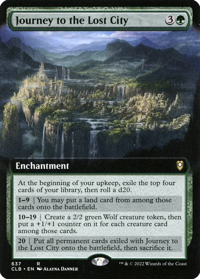 Journey to the Lost City 「CLB/637」「EN」