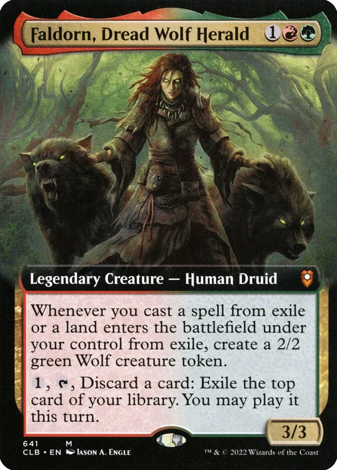 Faldorn, Dread Wolf Herald 「CLB/641」「EN」