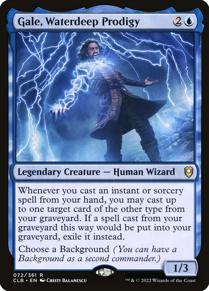 Gale, Waterdeep Prodigy 「CLB/72」「EN」