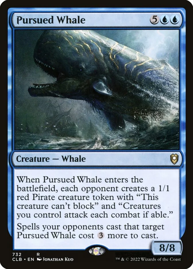 Pursued Whale 「CLB/732」「EN」