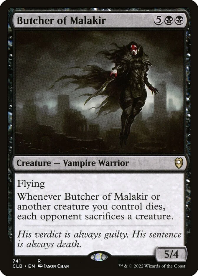Butcher of Malakir 「CLB/741」「EN」