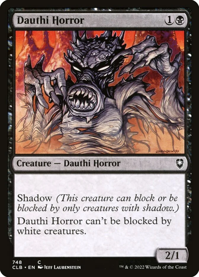 Dauthi Horror 「CLB/748」「EN」