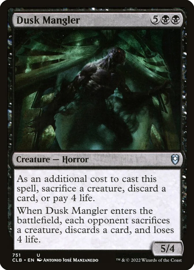 Dusk Mangler 「CLB/751」「EN」
