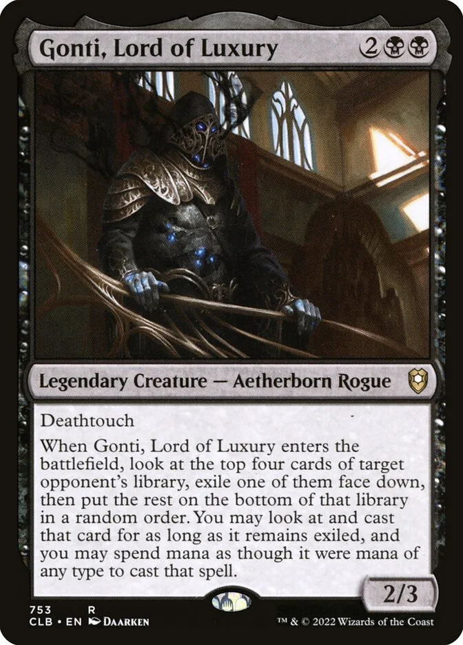 Gonti, Lord of Luxury 「CLB/753」「EN」