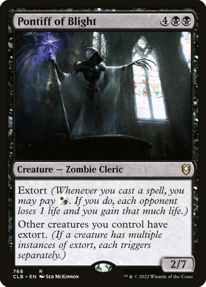 Pontiff of Blight 「CLB/768」「EN」