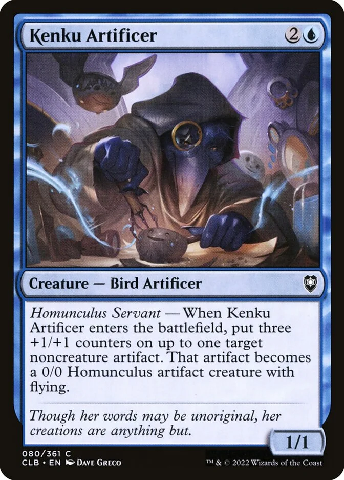 Kenku Artificer 「CLB/80」「EN」