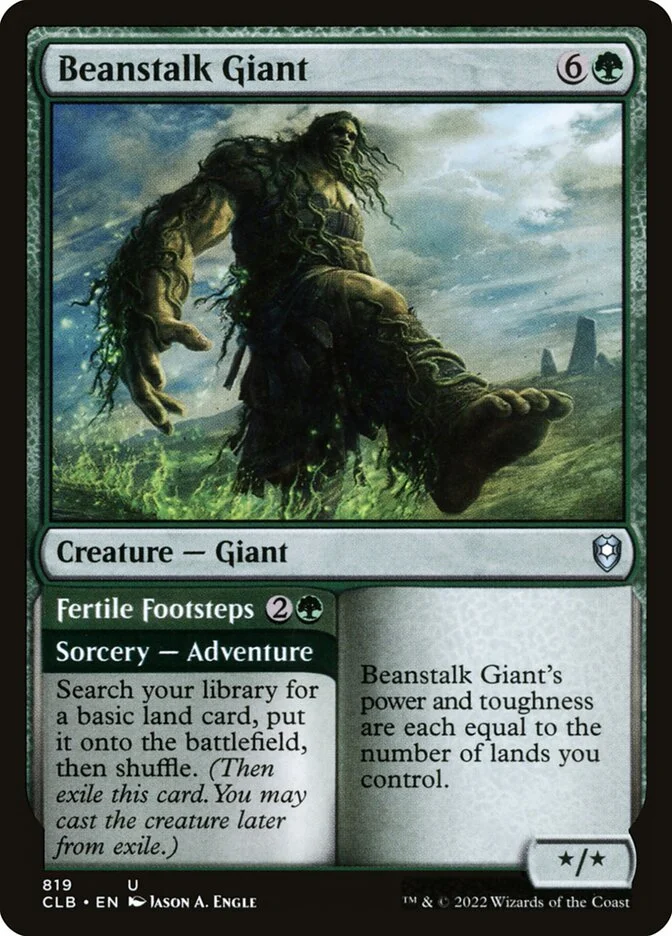 Beanstalk Giant // Fertile Footsteps 「CLB/819」「EN」