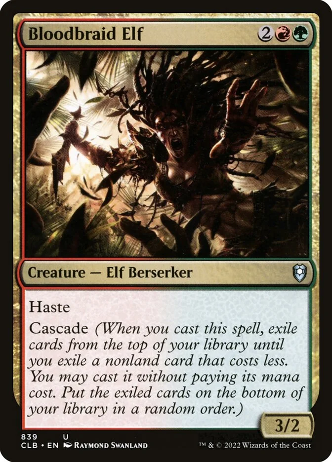 Bloodbraid Elf 「CLB/839」「EN」