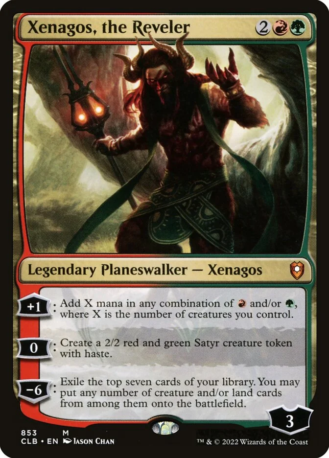 Xenagos, the Reveler 「CLB/853」「EN」