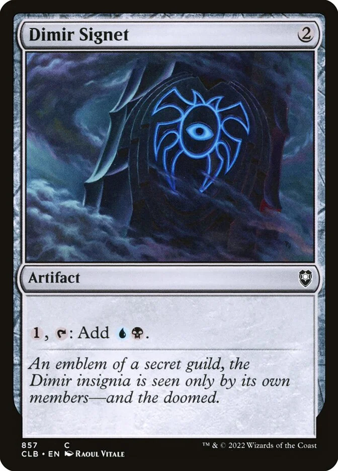 Dimir Signet 「CLB/857」「EN」