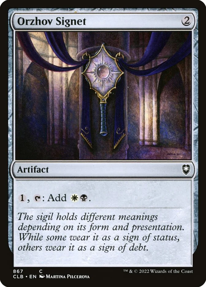 Orzhov Signet 「CLB/867」「EN」