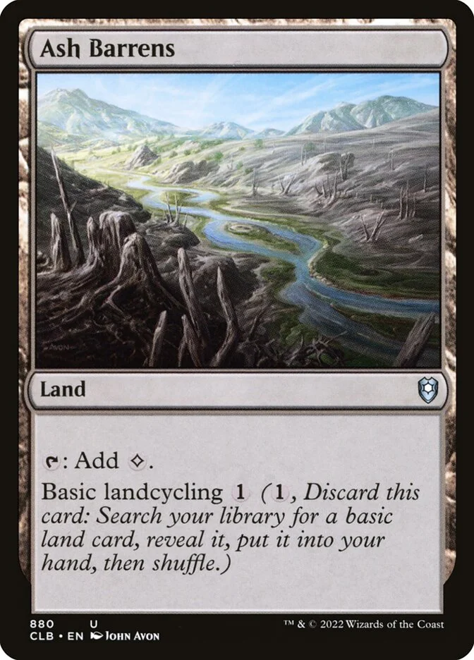 Ash Barrens 「CLB/880」「EN」