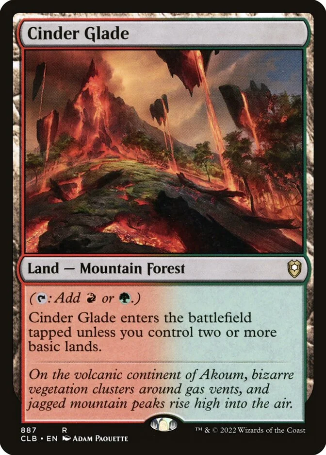 Cinder Glade 「CLB/887」「EN」