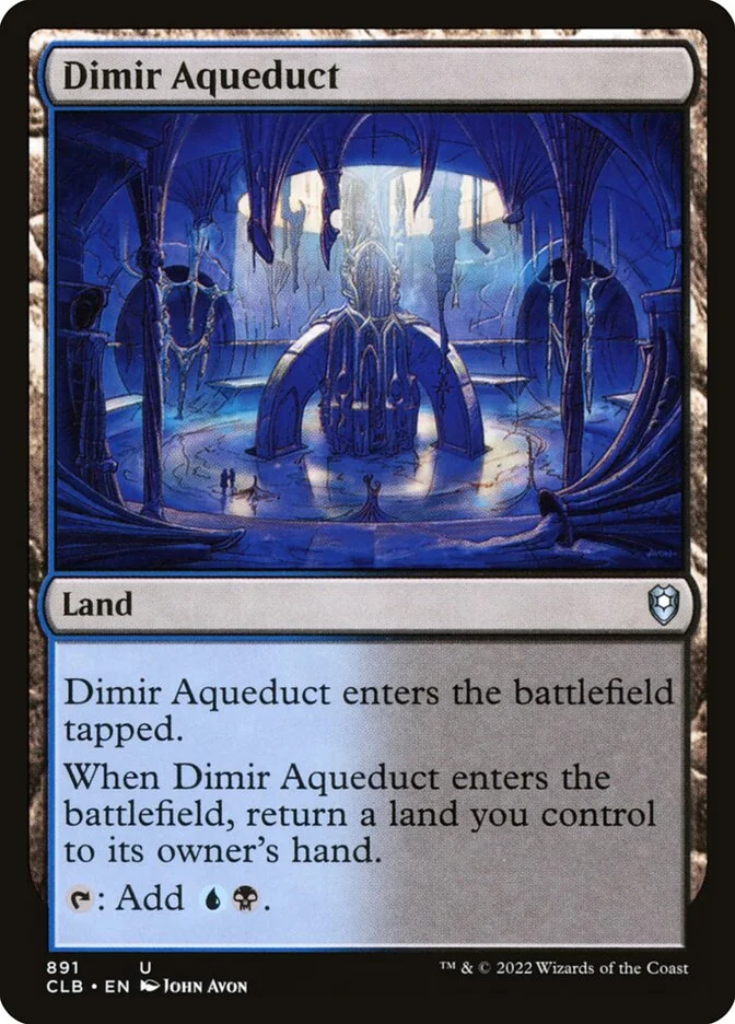 Dimir Aqueduct 「CLB/891」「EN」