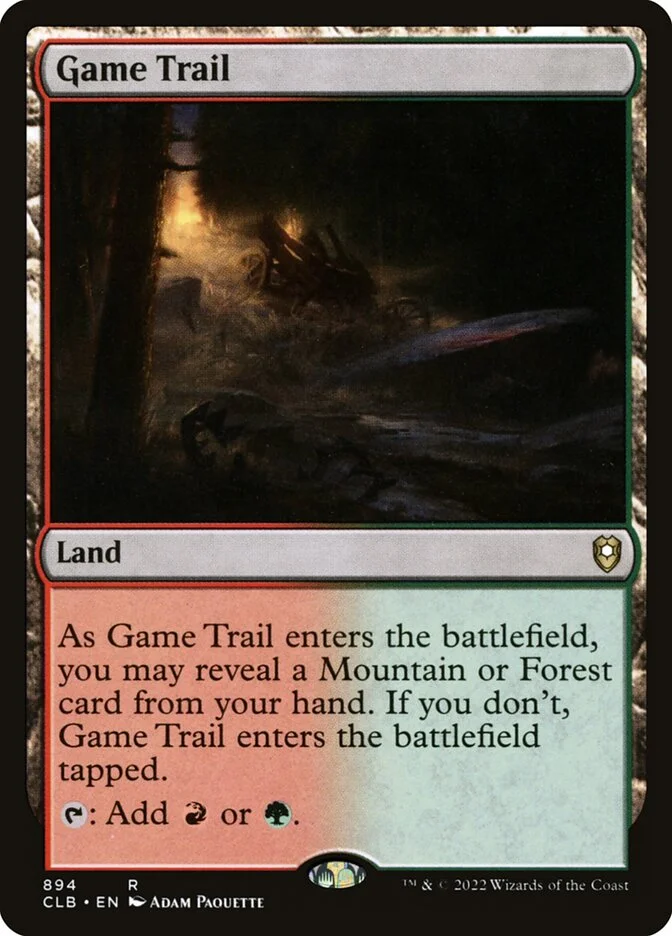 Game Trail 「CLB/894」「EN」