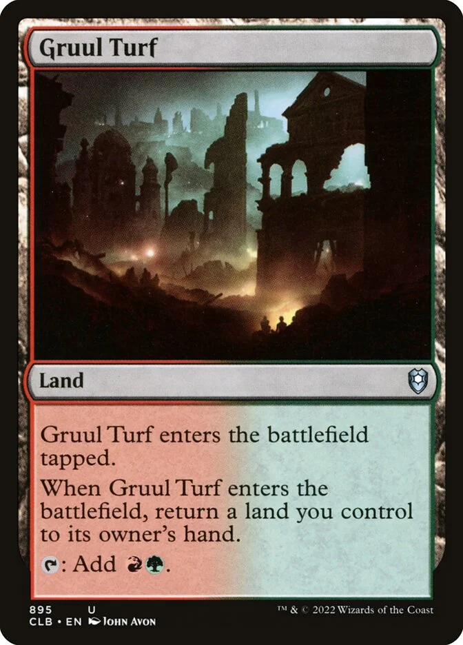Gruul Turf 「CLB/895」「EN」