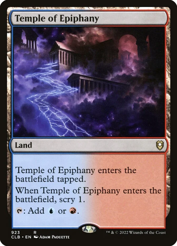 Temple of Epiphany 「CLB/923」「EN」