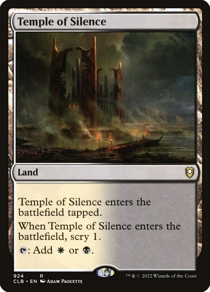Temple of Silence 「CLB/924」「EN」