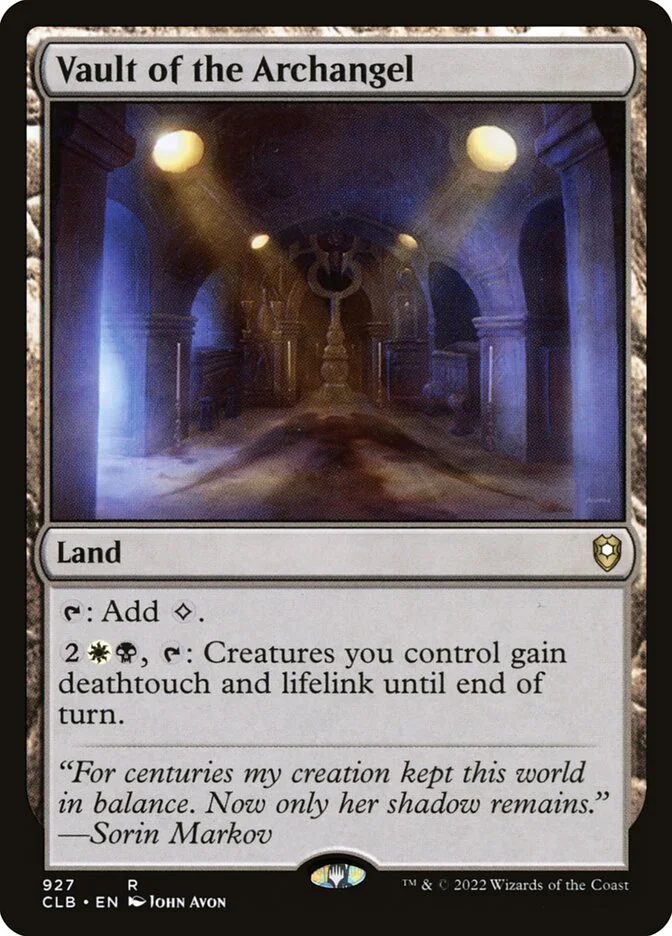 Vault of the Archangel 「CLB/927」「EN」