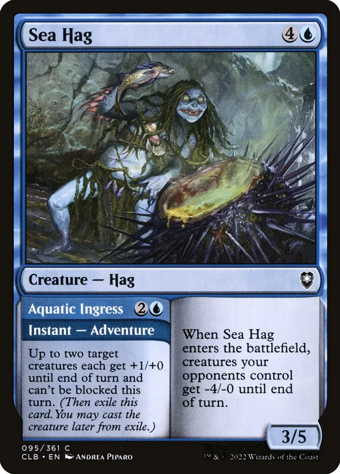 Sea Hag // Aquatic Ingress 「CLB/95」「EN」