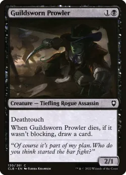 Guildsworn Prowler #130 · Magic: The Gathering