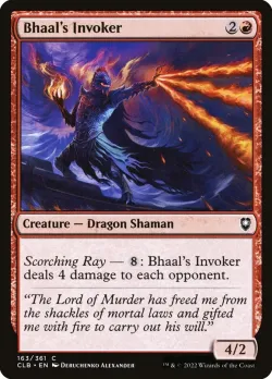 Bhaal's Invoker #163 · Magic: The Gathering