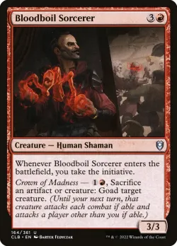 Bloodboil Sorcerer #164 · Magic: The Gathering