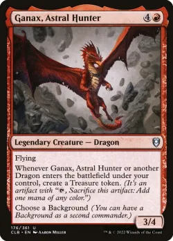 Ganax, Astral Hunter #176 · Magic: The Gathering