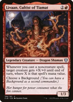 Livaan, Cultist of Tiamat #188 · Magic: The Gathering