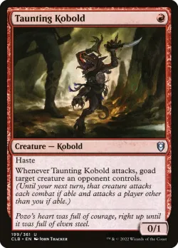 Taunting Kobold #199 · Magic: The Gathering