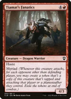 Tiamat's Fanatics #202 · Magic: The Gathering