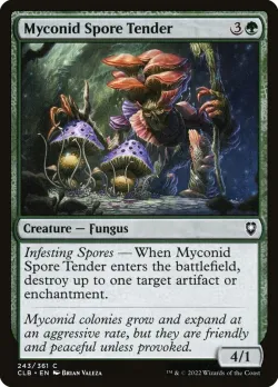 Myconid Spore Tender #243 · Magic: The Gathering