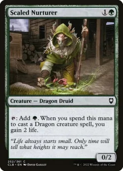 Scaled Nurturer #252 · Magic: The Gathering