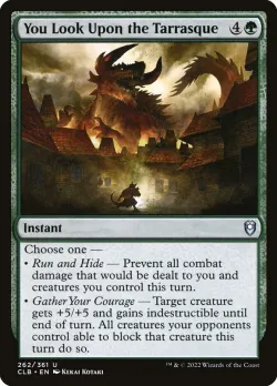 You Look Upon the Tarrasque #262 · Magic: The Gathering