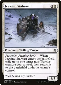 Icewind Stalwart #27 · Magic: The Gathering