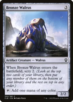 Bronze Walrus #302 · Magic: The Gathering
