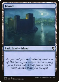 Island #455 · Magic: The Gathering