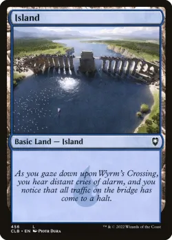 Island #456 · Magic: The Gathering
