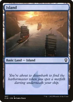 Island #457 · Magic: The Gathering