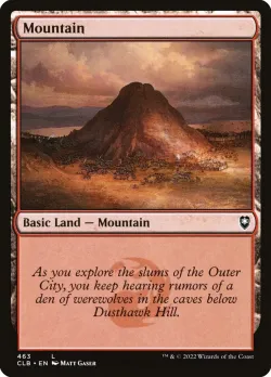 Mountain #463 · Magic: The Gathering