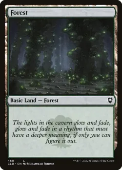 Forest #468 · Magic: The Gathering