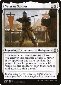 Veteran Soldier #48 · Magic: The Gathering