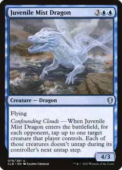 Juvenile Mist Dragon #79 · Magic: The Gathering