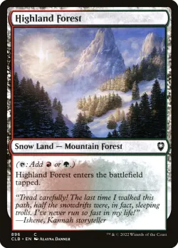 Highland Forest 「CLB/896」「EN」