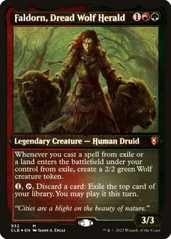 Faldorn, Dread Wolf Herald 「CLB/932」「EN」