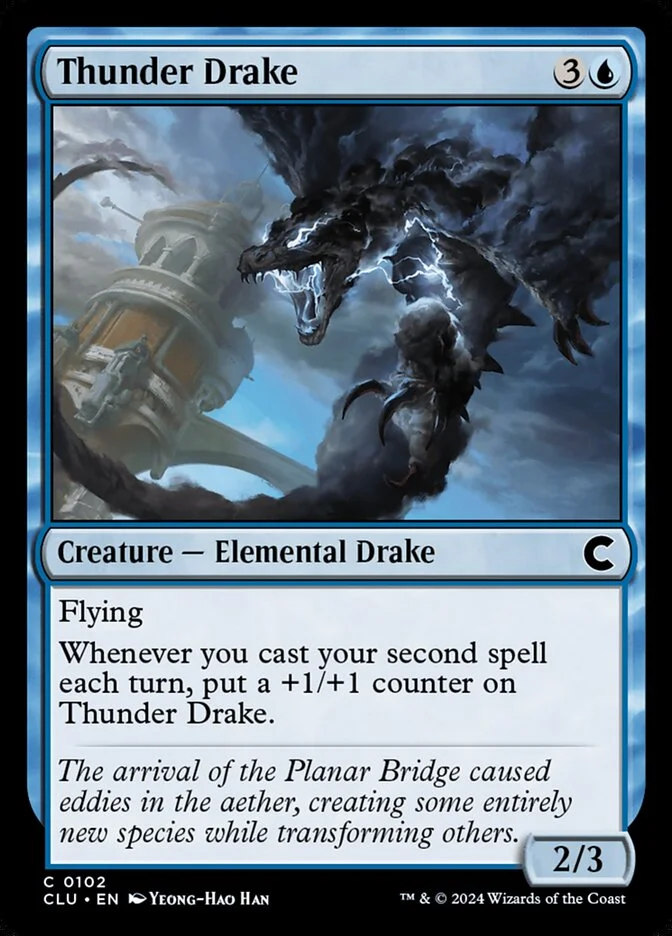 Thunder Drake 「CLU/102」「EN」