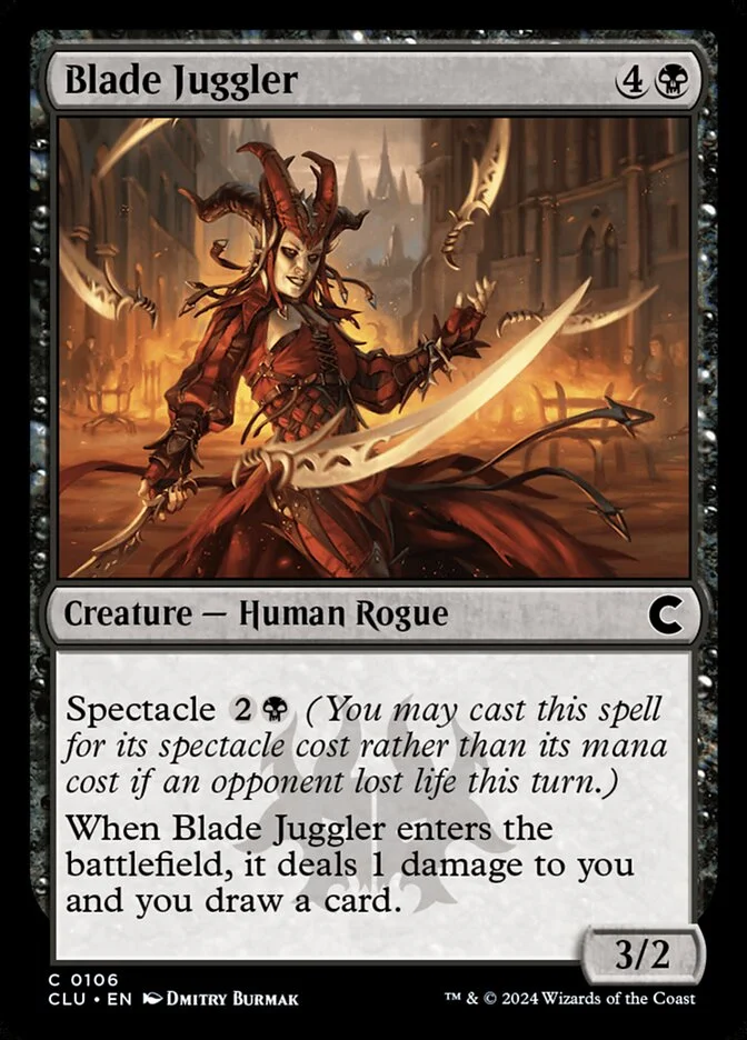 Blade Juggler 「CLU/106」「EN」