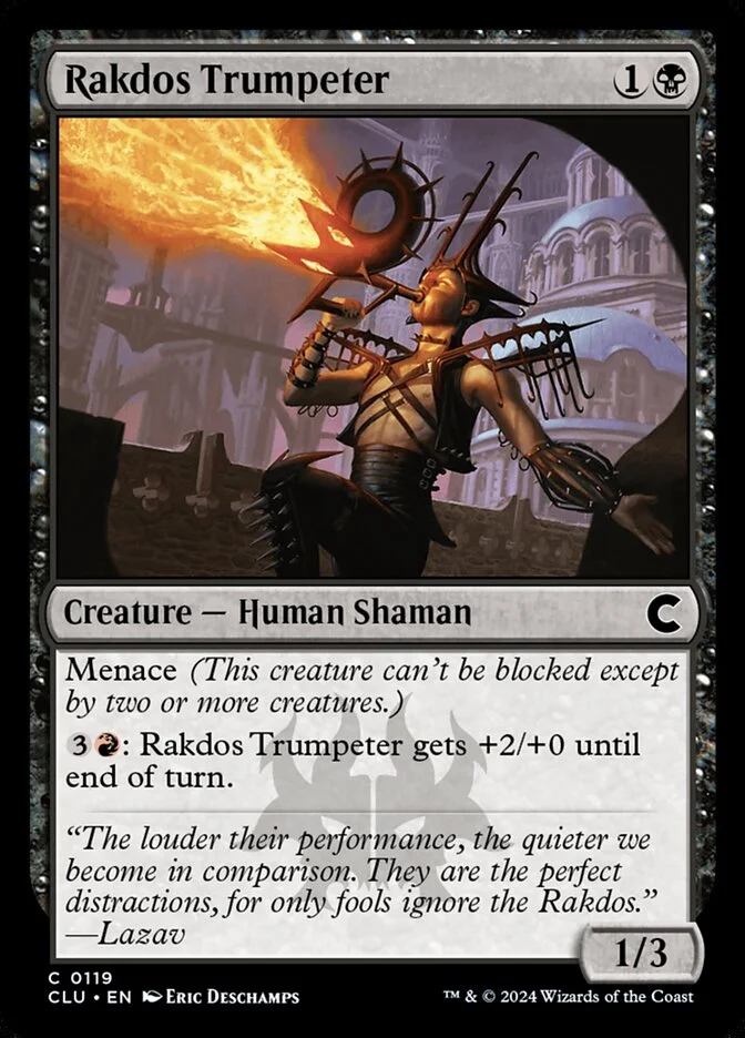 Rakdos Trumpeter 「CLU/119」「EN」